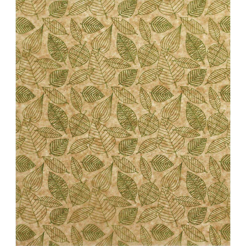 天満紙器 ワックスペーパー シート M クラフトリーフ WP3100 50枚/束（ご注文単位1束）【直送品】