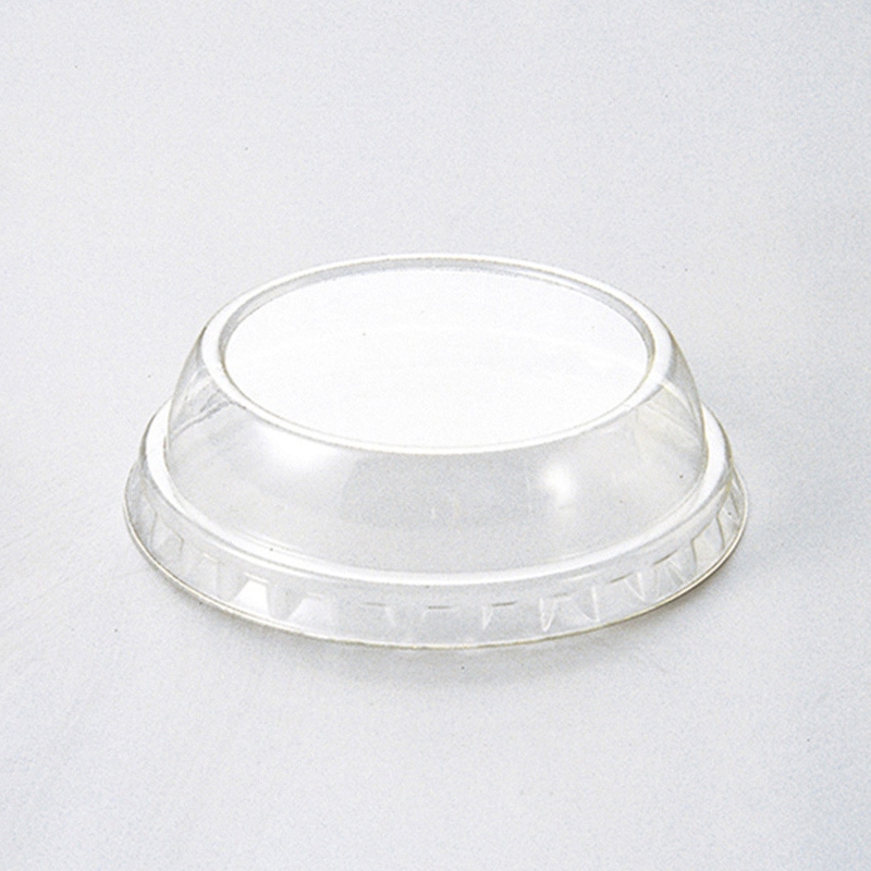 天満紙器 カールカップS2用PET蓋 F-CR01 100枚/束（ご注文単位1束）【直送品】