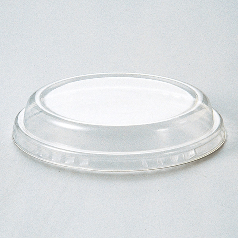 天満紙器 カールカップL用PET蓋 F-CR05 100枚/束（ご注文単位1束）【直送品】