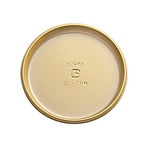 天満紙器 ケーキトレー SLカラー SL-78M ゴールド 100枚/束(ご注文単位1束)【直送品】