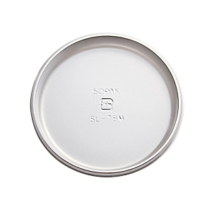 天満紙器 ケーキトレー SLカラー SL-78M シルバー 100枚/束（ご注文単位1束）【直送品】