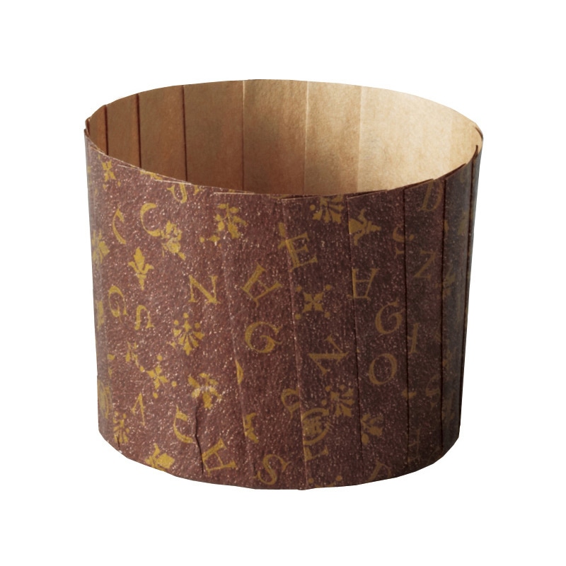 天満紙器 OTマフィンカップ M チョコローズ M207 80枚/束（ご注文単位1束）【直送品】