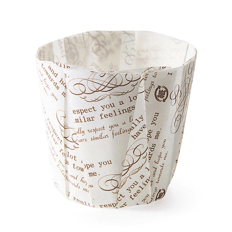 天満紙器 ペットケーキカップ M ノーブル MC-91 100枚/束(ご注文単位1束)【直送品】