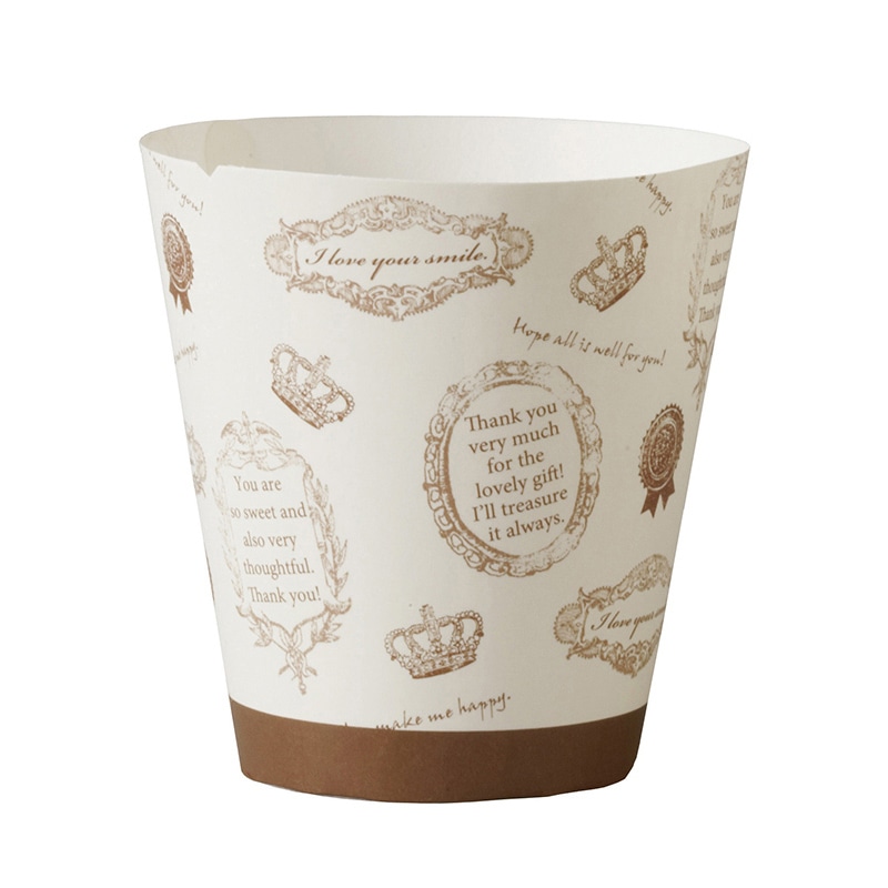 天満紙器 マフィンカップ カフェスイーツ L アンティーク CA43 100枚/束（ご注文単位1束）【直送品】