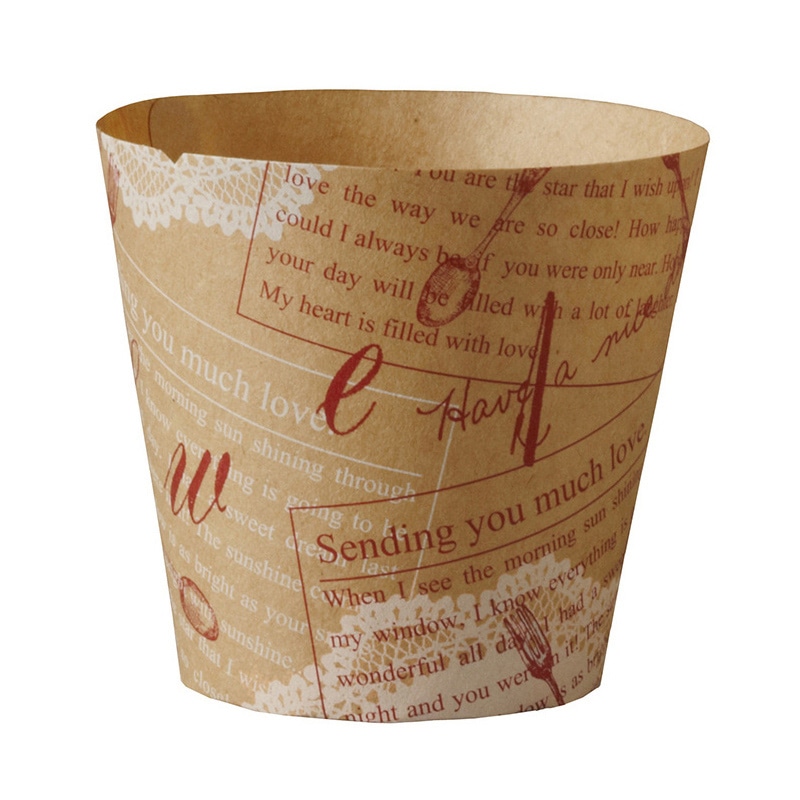 天満紙器 マフィンカップ カフェスイーツ M スイートニュース CA62 100枚/束（ご注文単位1束）【直送品】