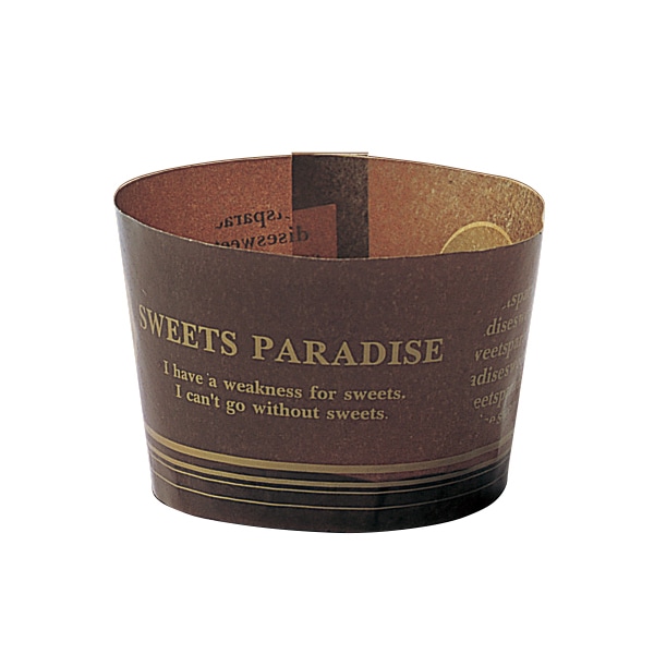 天満紙器 ペルガミンマフィンカップ S サークル PM361 100枚/束（ご注文単位1束）【直送品】