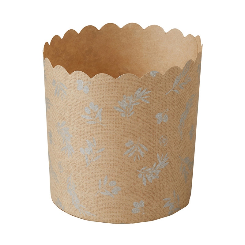 天満紙器 ベーキングカップ M プラント M601 50枚/束(ご注文単位1束)【直送品】