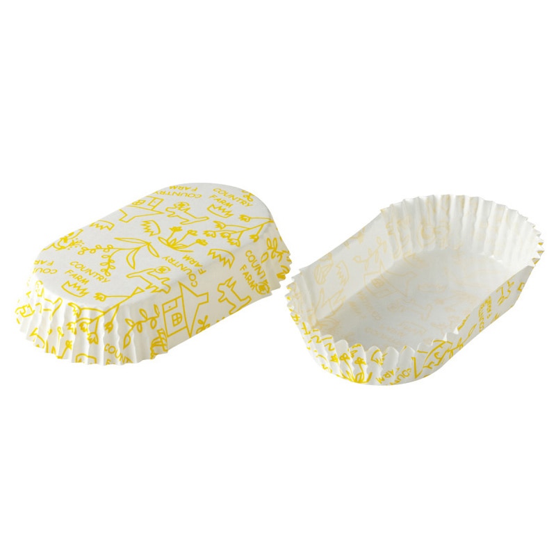 天満紙器 ペットカップ 小判型 深 カントリーファーム PTK12065-C 500枚/束（ご注文単位1束）【直送品】