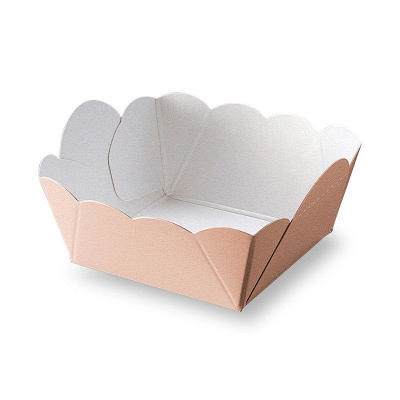 天満紙器 ペーパーココット ピンク PC-54 50枚/束（ご注文単位1束）【直送品】