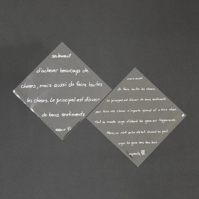 パケドゥソレイユ OPPバーガー袋 M フランセ 11213 1セット(ご注文単位1セット)【直送品】