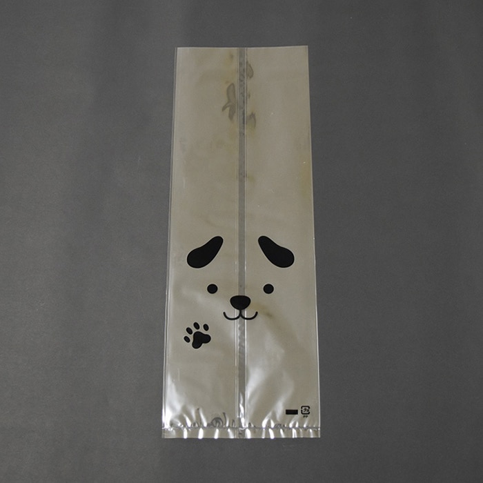 パケドゥソレイユ PP食パン1斤袋 イヌ 11372 100枚/セット（ご注文単位1セット）【直送品】