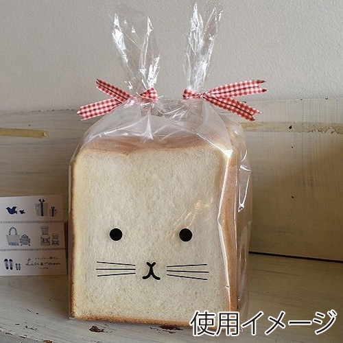 パケドゥソレイユ PP食パン1斤袋 うさぎ 11248 100枚/セット（ご注文単位1セット）【直送品】