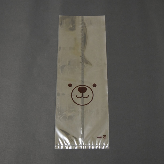 パケドゥソレイユ PP食パン1斤袋 クマ 11201 100枚/セット（ご注文単位1セット）【直送品】