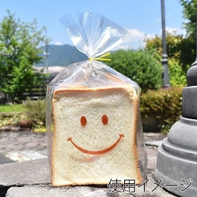 パケドゥソレイユ PP食パン1斤袋 スマイル 11178 100枚/セット（ご注文単位1セット）【直送品】