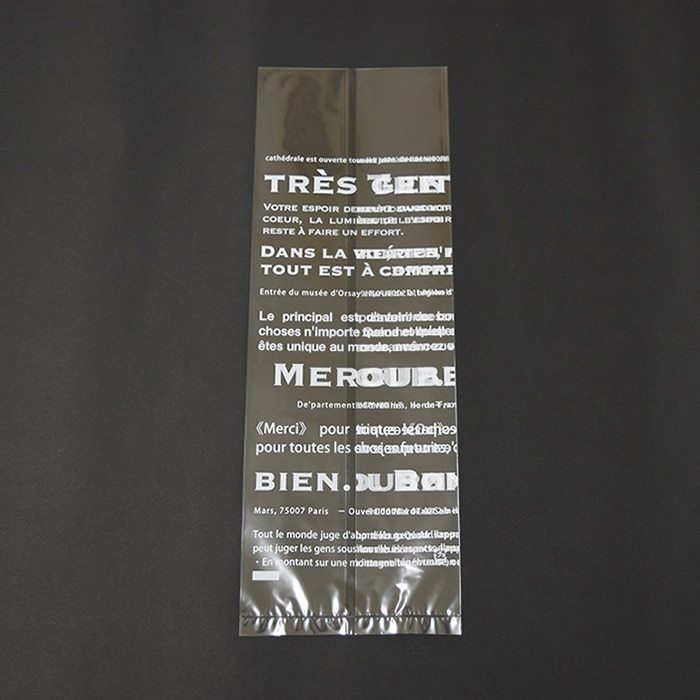 パケドゥソレイユ PP食パン1斤袋 メルシー 11107 100枚/セット（ご注文単位1セット）【直送品】