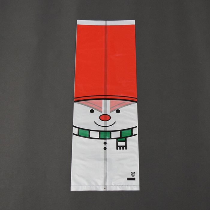 パケドゥソレイユ HD食パン1斤袋 スノーマン 11251 100枚/セット（ご注文単位1セット）【直送品】