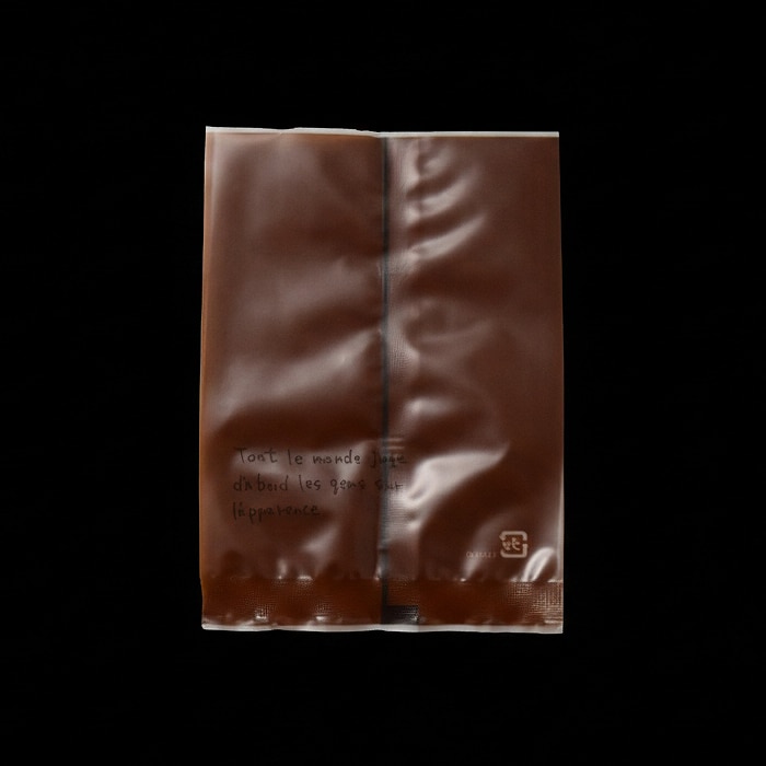 パケドゥソレイユ ガスバリア袋 100×140 モワルーブラウン 40076 1セット（ご注文単位1セット）【直送品】
