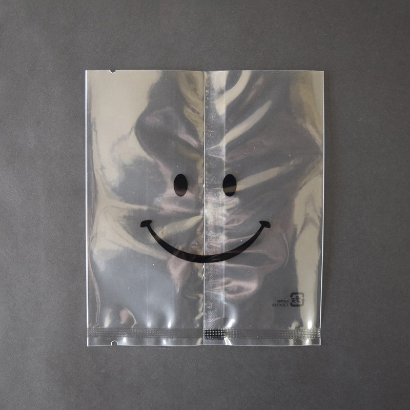 パケドゥソレイユ クッキー平袋 120×140 スマイル 10057 1セット（ご注文単位1セット）【直送品】