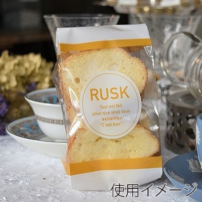 パケドゥソレイユ ラスク用袋 ラベルモチーフ 10103 1セット（ご注文単位1セット）【直送品】