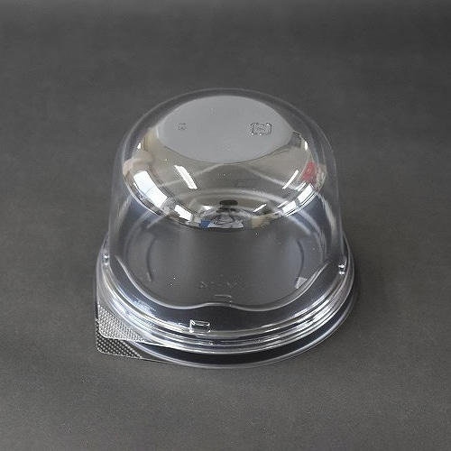 パケドゥソレイユ 食品容器 CM-14 黒 フタ付き 30200 1セット（ご注文単位1セット）【直送品】