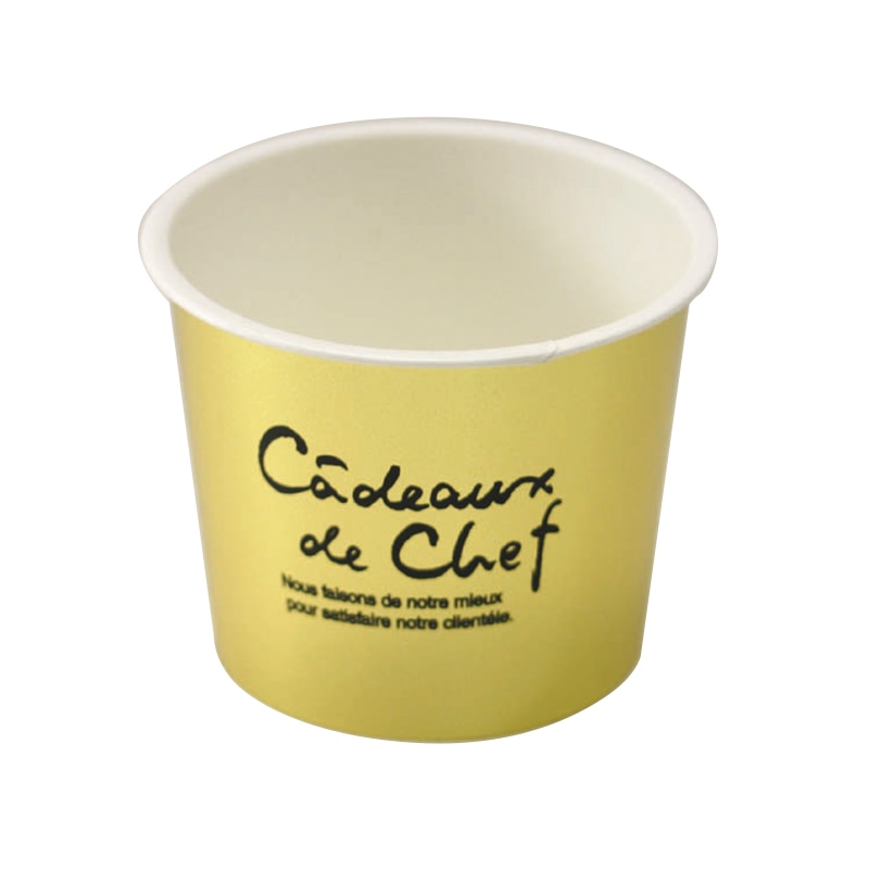 フォーション デザート紙カップ 71φ ゴールド 1500個/箱(ご注文単位1箱)【直送品】