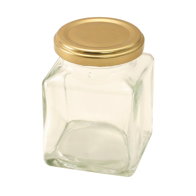 フォーション コンフィチュールボトル　ジャム180 角-ST HBC-9 48個/箱（ご注文単位1箱）【直送品】