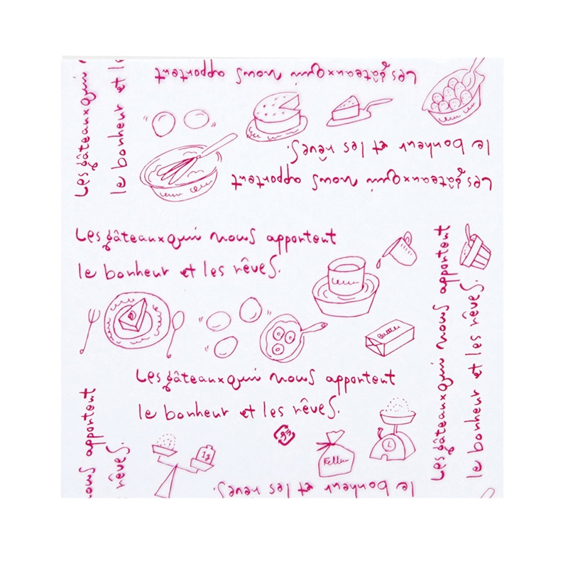 フォーション デザートシート Fシュクレシート 150角 レッド 1000枚/束(ご注文単位1束)【直送品】