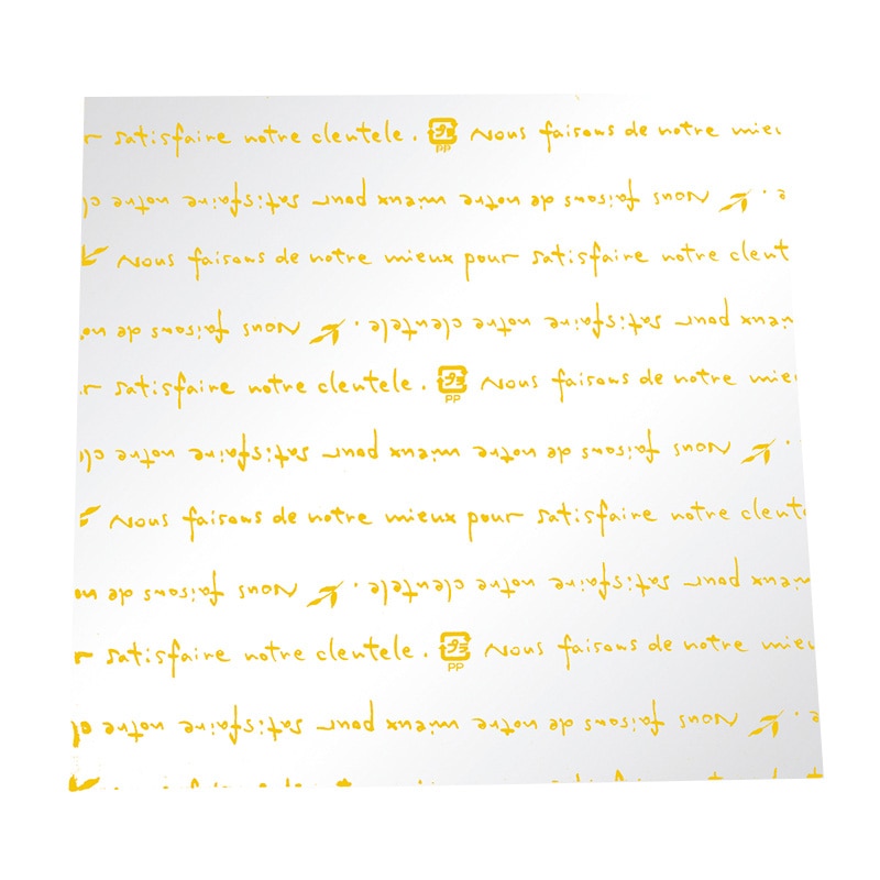 フォーション デザートシート マットシート 150角 イエロー 1000枚/束(ご注文単位1束)【直送品】