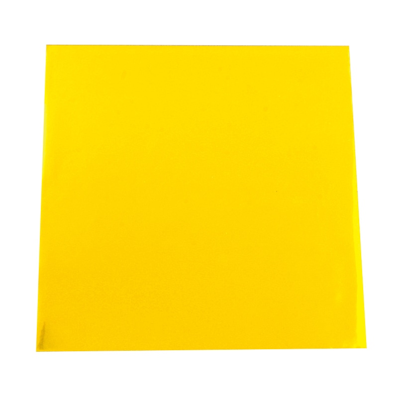 フォーション デザートシート 蒸着シート 150角 ゴールド 1000枚/束(ご注文単位1束)【直送品】