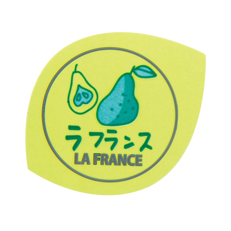 フォーション 表示シール Fフルーツシール ラフランス 500枚/束(ご注文単位1束)【直送品】