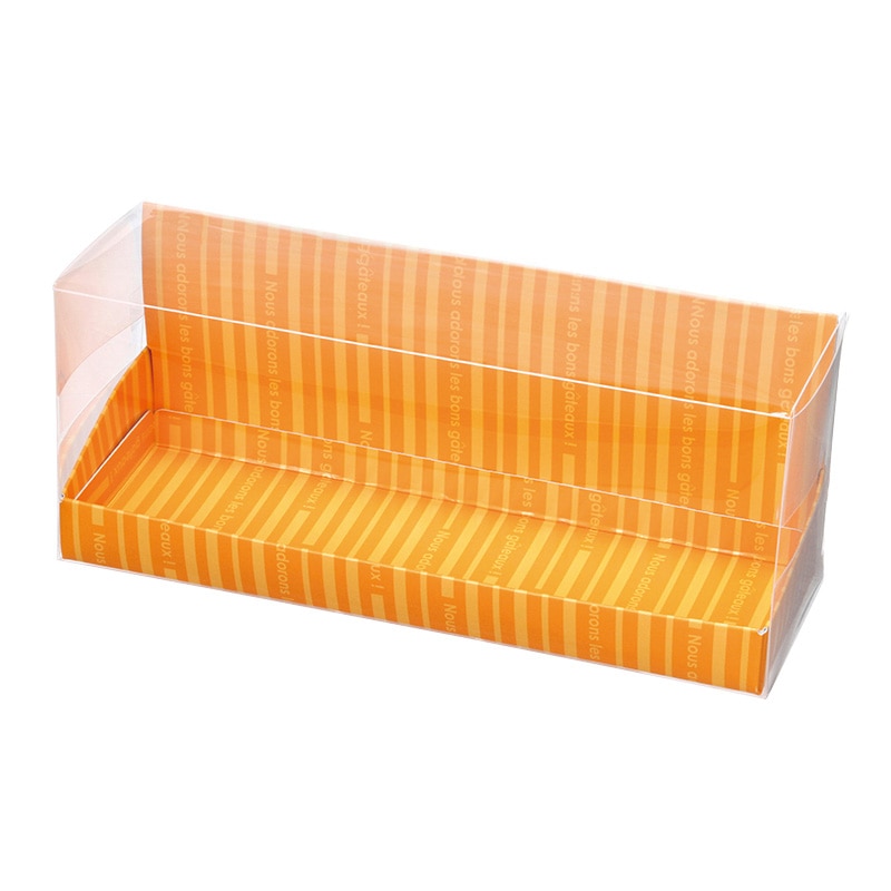 フォーション FガトーストライプBOX 100個/束(ご注文単位1束)【直送品】