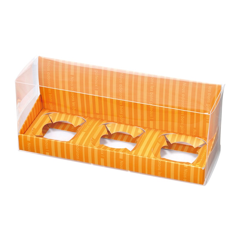 フォーション FガトーストライプBOX   100個/束（ご注文単位1束）【直送品】