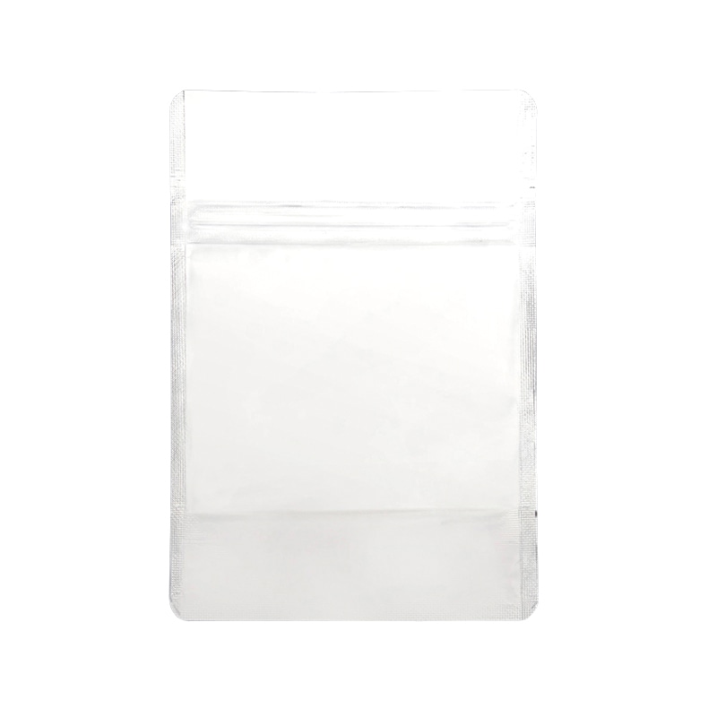フォーション チャック付スタンド袋 小 シルバー 300枚/束（ご注文単位1束）【直送品】