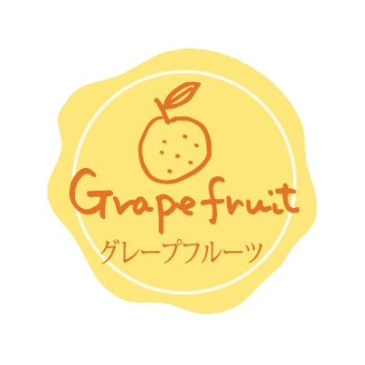 フォーション F　フレーバーシール  グレープフルーツ 1500枚/束（ご注文単位1束）【直送品】
