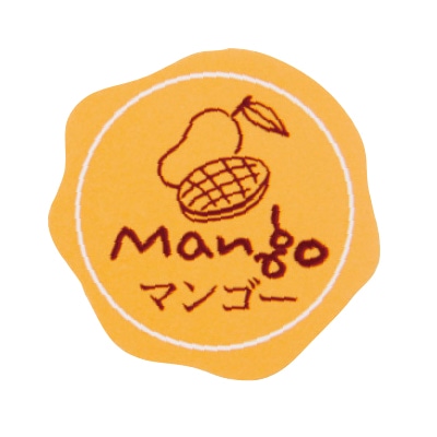 フォーション F フレーバーシール マンゴー 1500枚/束(ご注文単位1束)【直送品】