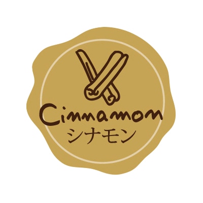 フォーション F　フレーバーシール  シナモン 1500枚/束（ご注文単位1束）【直送品】