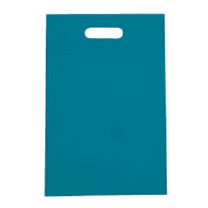 ㈱三和 不織布　小判抜きバック  SW2843-13　タ-コイズブルー 100枚/袋（ご注文単位1袋）【直送品】