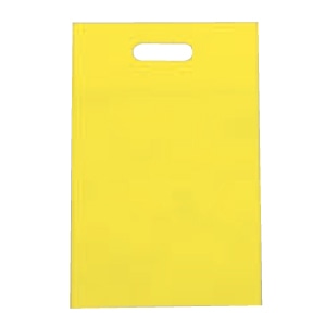㈱三和 不織布　小判抜きバック  SW2843-17　レモン 100枚/袋（ご注文単位1袋）【直送品】