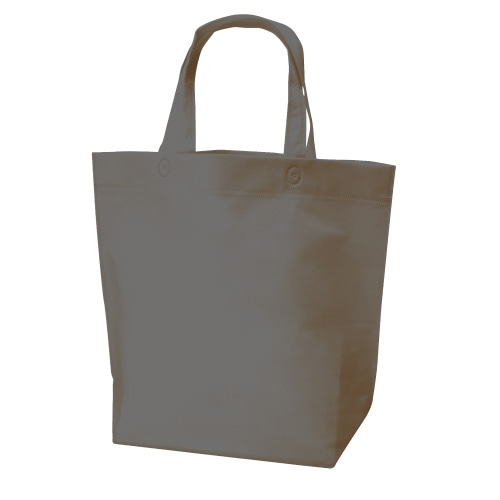 ㈱三和 不織布　船底マチ付バッグ 底マチ付バッグ SW403512-16　ライトグレー 50枚/袋（ご注文単位1袋）【直送品】