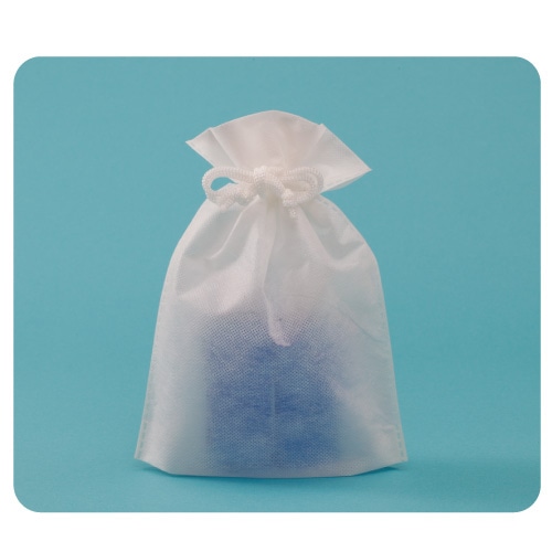 ㈱三和 不織布　小物入れ袋  SW152130-1　白 100枚/袋（ご注文単位1袋）【直送品】