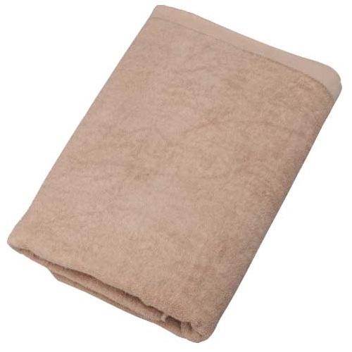 ㈱三和 スレン染めバスタオル 600匁 VN600B　ブラウン 12枚/袋（ご注文単位1袋）【直送品】