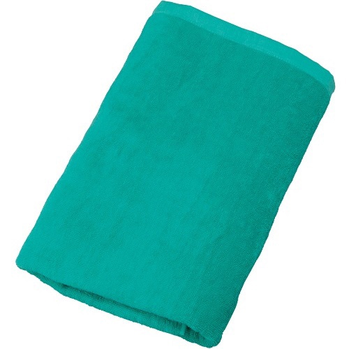 ㈱三和 スレン染めバスタオル 1000匁 VN1000G　グリーン 10枚/袋（ご注文単位1袋）【直送品】