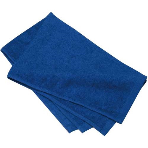 ㈱三和 タオル 180匁　ハーフタオル SMJ181-01B　ブルー 60枚/袋（ご注文単位1袋）【直送品】
