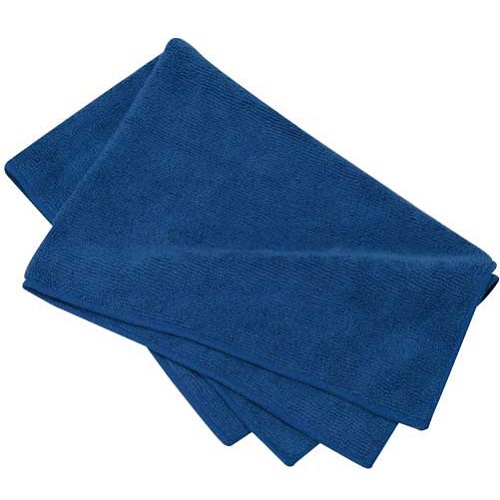 ㈱三和 マイクロファイバー万能タオル  SWT3450-1BL　ブルー 60枚/袋（ご注文単位1袋）【直送品】
