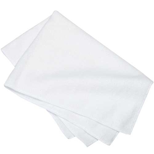 ㈱三和 マイクロファイバー万能タオル  SWT3450-1W　ホワイト 60枚/袋（ご注文単位1袋）【直送品】