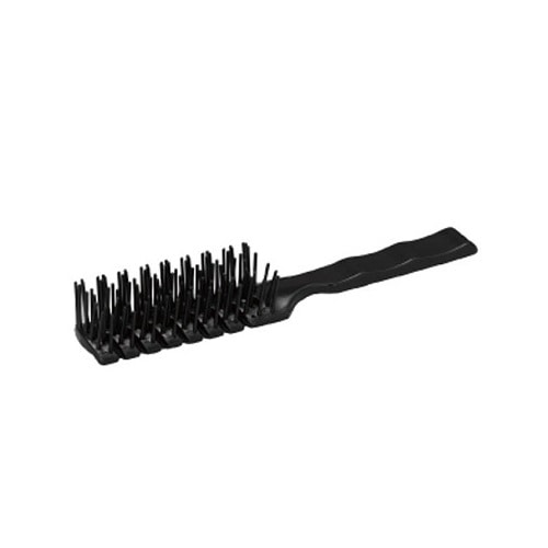 ㈱三和 アメニティ　スケルトンブラシ 裸 SF-7BLK　ブラック 100個/箱（ご注文単位6箱）【直送品】