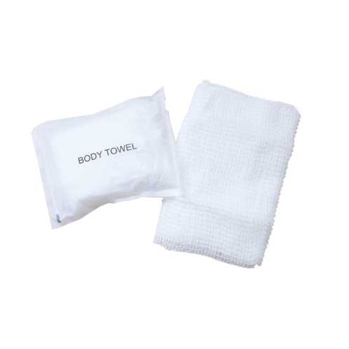 ㈱三和 アメニティ　ソフトボディタオル やわらかめ BT-1890-1W-N　ホワイト 25個/袋（ご注文単位24袋）【直送品】