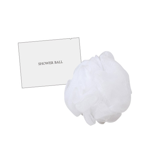 ㈱三和 アメニティ シャワーボール 乳白マット袋入 BT-18M ホワイト 250個/袋(ご注文単位2袋)【直送品】