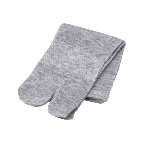 ㈱三和 足袋　タビックス 踵無し　OP袋入 SU-22-VN　グレー 100個/袋（ご注文単位10袋）【直送品】