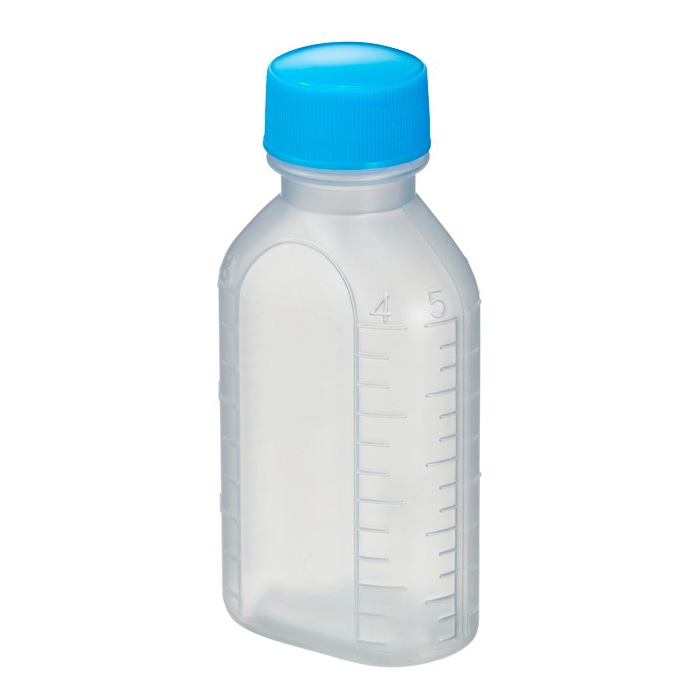 投薬瓶PPB　滅菌済　60cc 少数包装　15本入 キャップ青 1袋（ご注文単位1袋）【直送品】